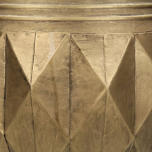 Load image into Gallery viewer, Aged Metal Diamond Planters | Set of 2