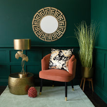 Load image into Gallery viewer, Alani Burnt Coral Velvet Bedroom Chair