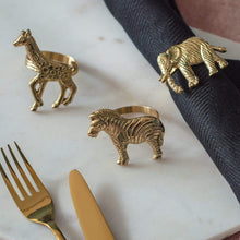 Load image into Gallery viewer, Animal Napkin Rings | Set 6