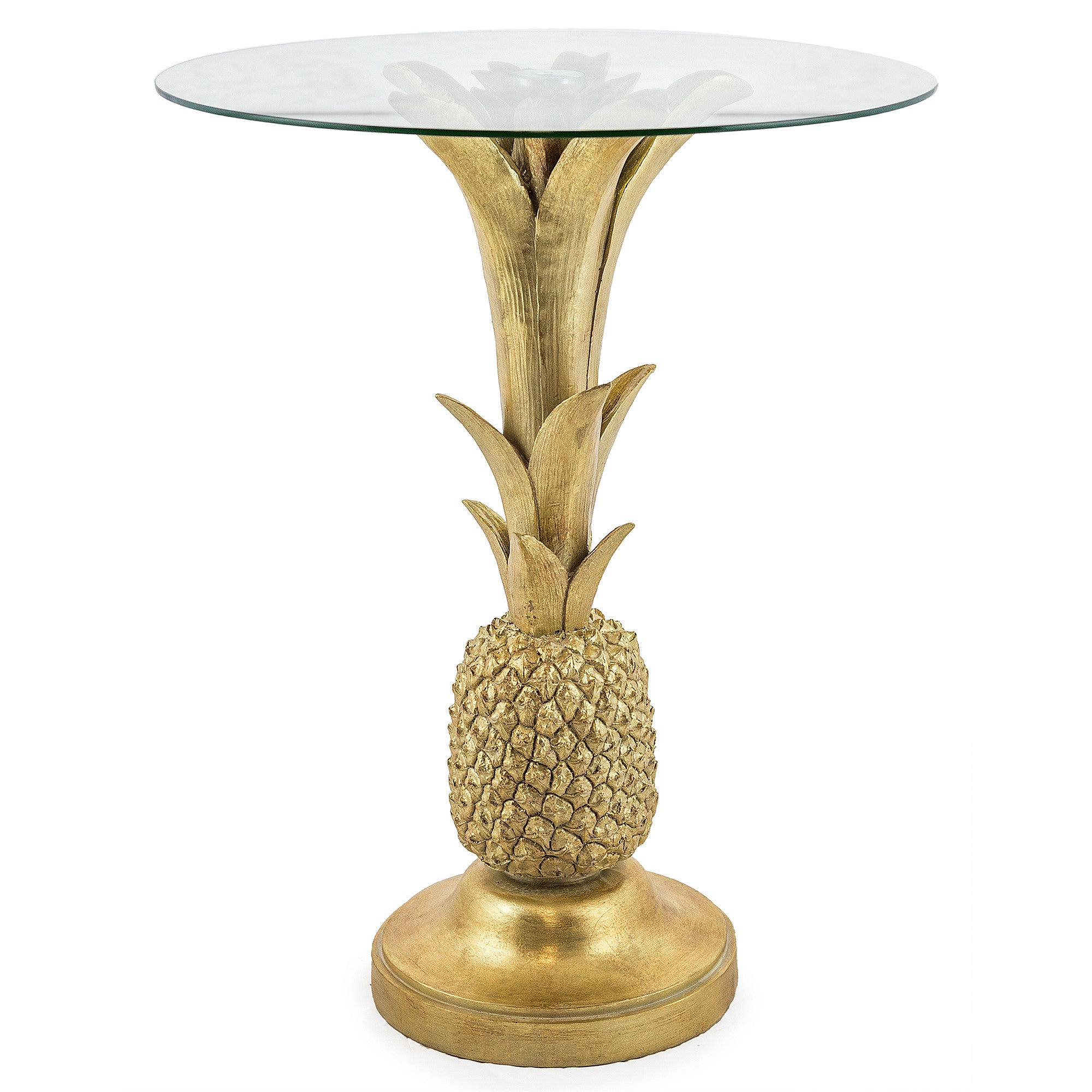 Annona Gold Pineapple Side Table