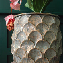 Load image into Gallery viewer, Antique Petal Planters | Set of 2