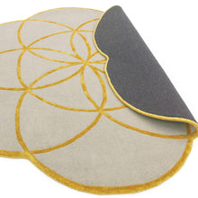 Load image into Gallery viewer, Aria Round Rug | Mustard
