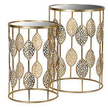 Load image into Gallery viewer, Ariana Gold Nest of Tables | Set of 2
