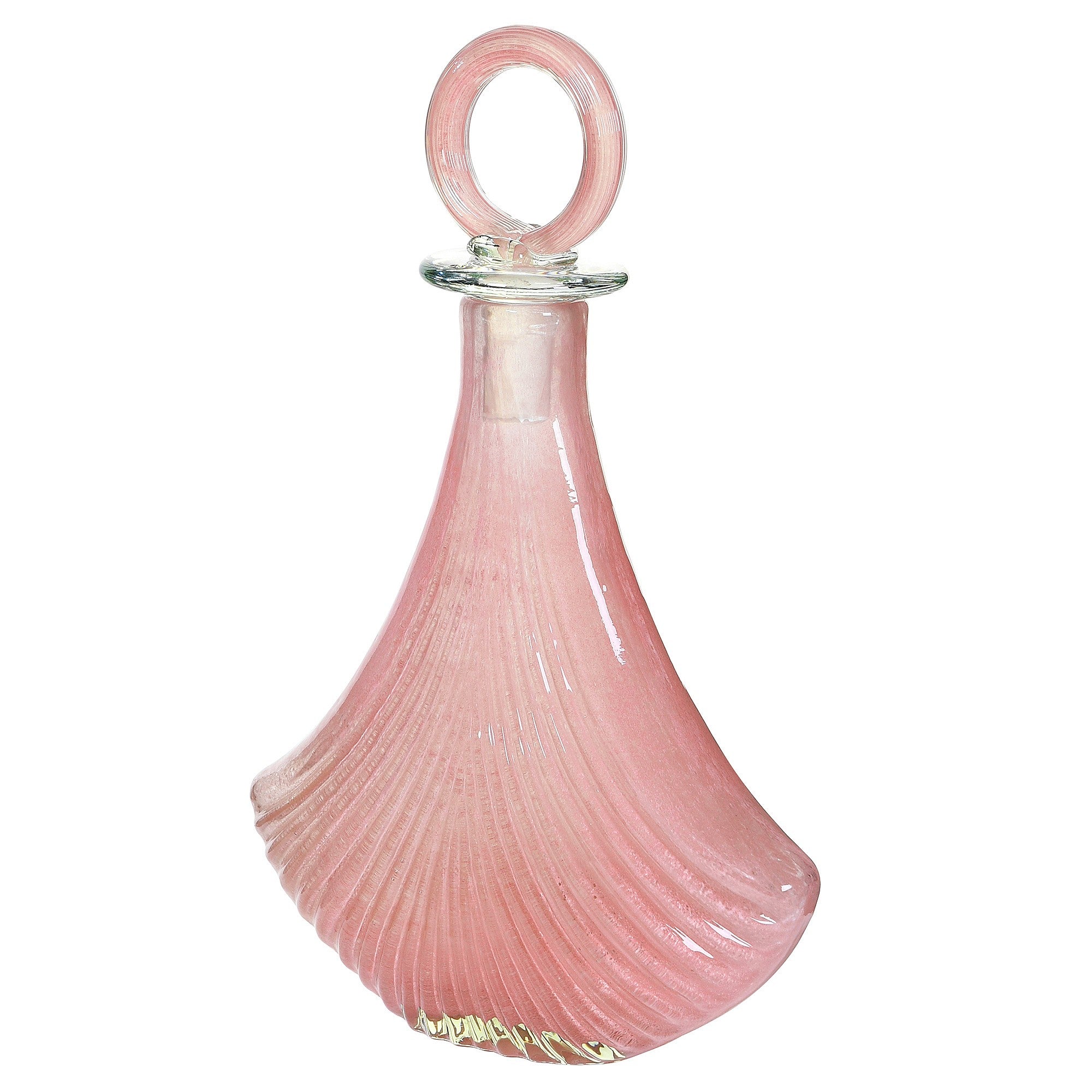 Art Deco Style Pink Bottle