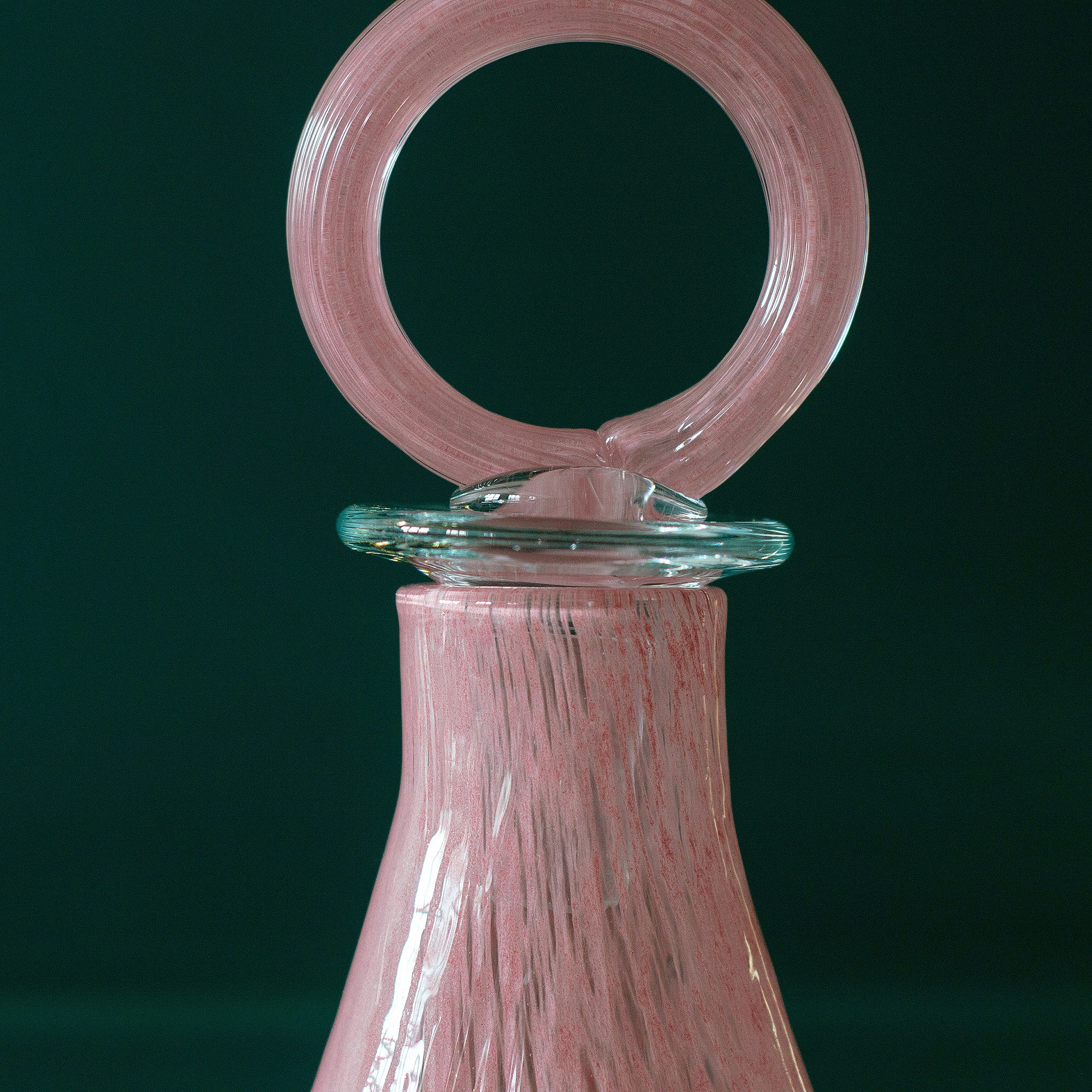 Art Deco Style Pink Bottle