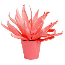Load image into Gallery viewer, Artificial Agave Potted Plant | Coral