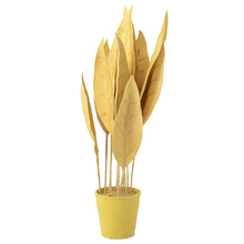 Load image into Gallery viewer, Artificial Bird of Paradise Plant | Mustard H100cm