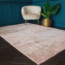 Load image into Gallery viewer, Ayla Pink Textured Rug