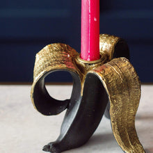 Load image into Gallery viewer, Banana Candle Holder