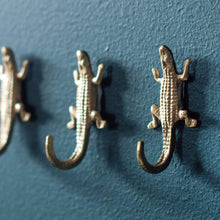 Load image into Gallery viewer, Brass Mini Crocodile Hook