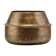 Load image into Gallery viewer, Brass Weave Planter
