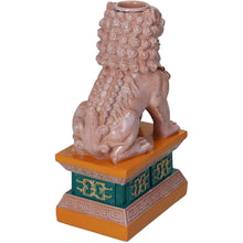 Load image into Gallery viewer, Chinese Guardian Lion Style Candle Holder