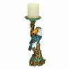 Colourful Toucan Pillar Candle Holder