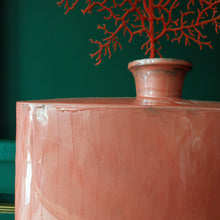 Load image into Gallery viewer, Coral Enamel Vase