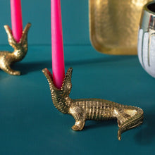 Load image into Gallery viewer, Crocodile Candle Holder