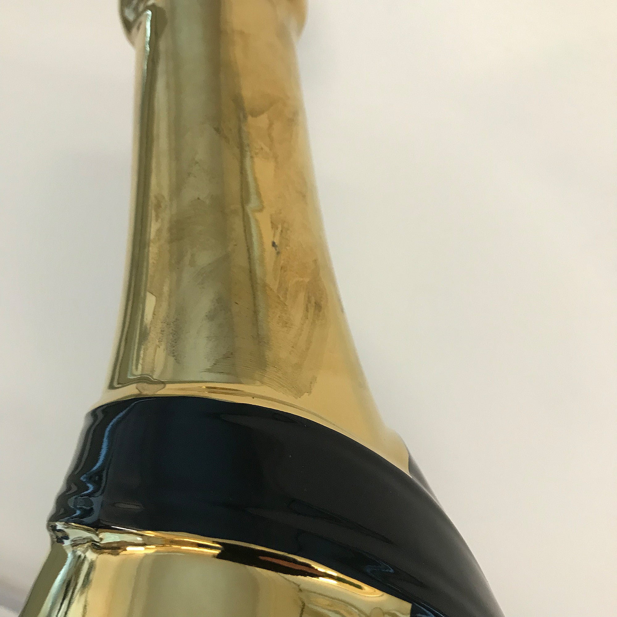 Decorative Gold Champagne Bottle (Second)