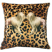 Load image into Gallery viewer, Dog Leopard Print Cushion Cover