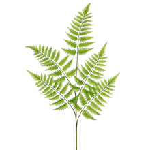 Load image into Gallery viewer, Faux Leather Fern Spray