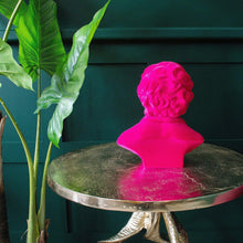 Load image into Gallery viewer, Flocked Beethoven Bust | Hot Pink