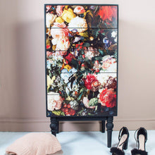 Load image into Gallery viewer, Floral Romance Five Drawer Cabinet (second)