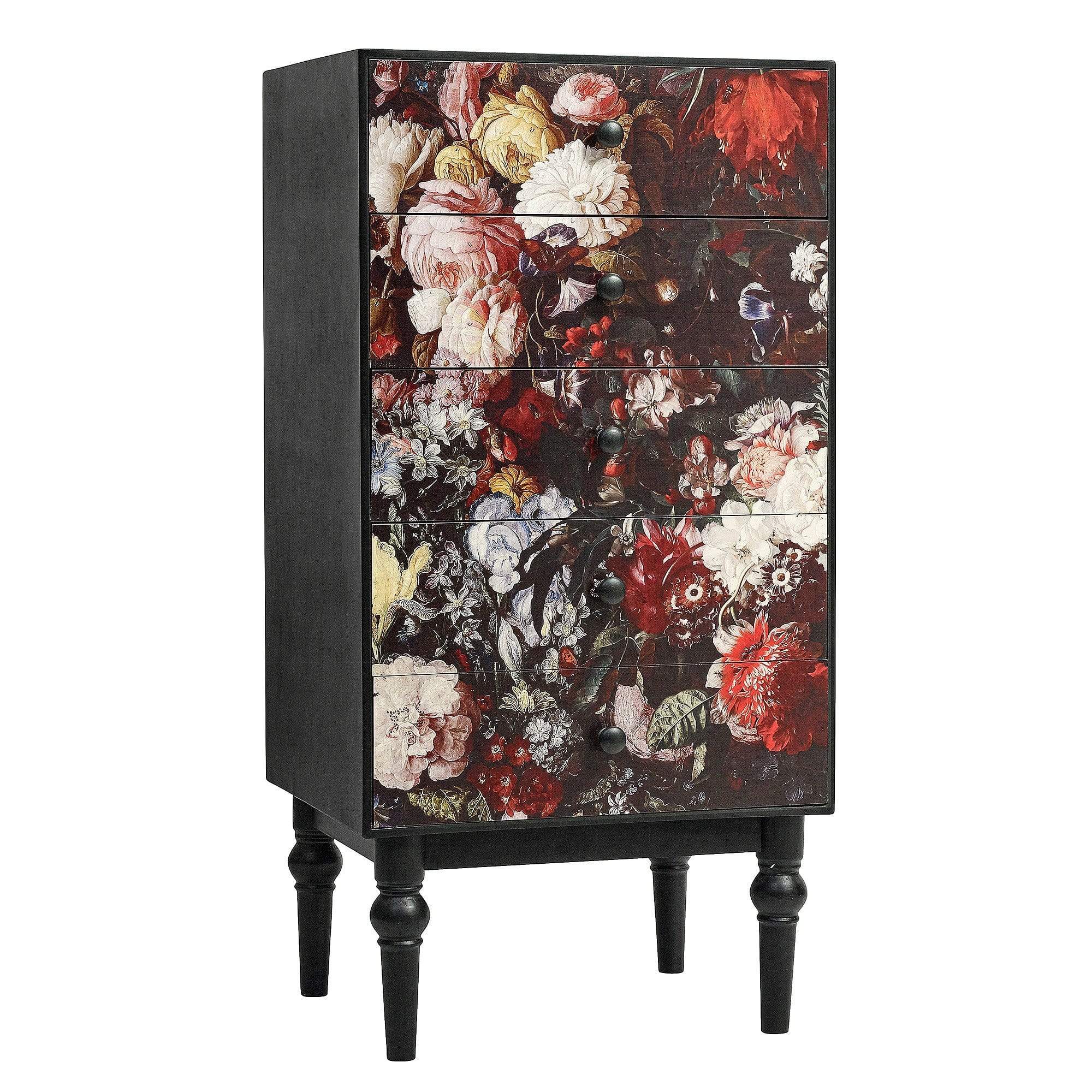 Floral Romance Five Drawer Cabinet (second)