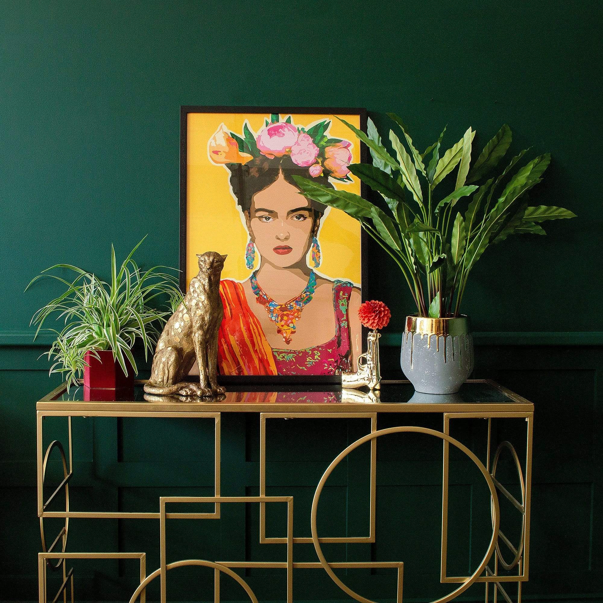 Frida Kahlo Style Framed Prints | Set of 2