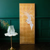 Glorious Gold Bird Art | Wooden Frame