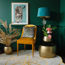 Load image into Gallery viewer, Gold Embossed Planters With Stand | Set of 2