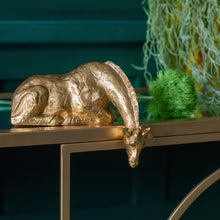 Load image into Gallery viewer, Gold Giraffe Shelf Ornament