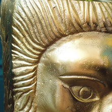 Load image into Gallery viewer, Gold Lion Head Planter