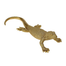 Load image into Gallery viewer, Gold Lizard Ornament