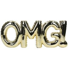 Load image into Gallery viewer, Gold OMG Balloon Ornament &amp; Wall DÃ©cor