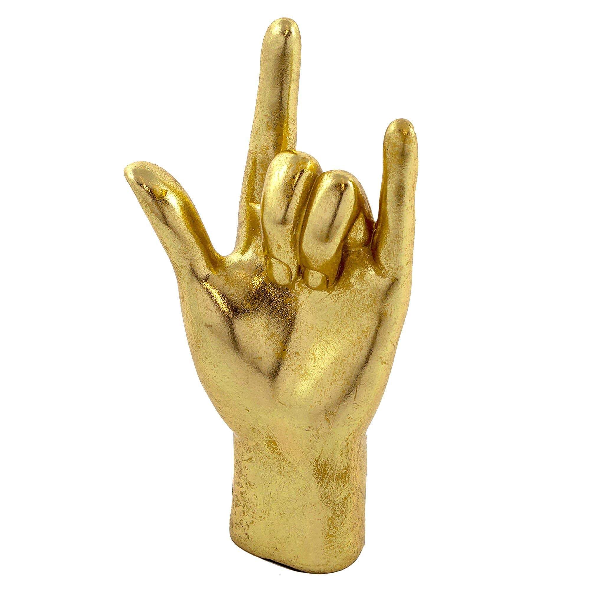 Gold 'Rock On!' Hand