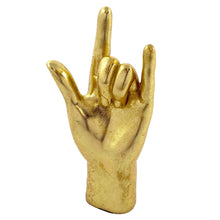Load image into Gallery viewer, Gold &#39;Rock On!&#39; Hand