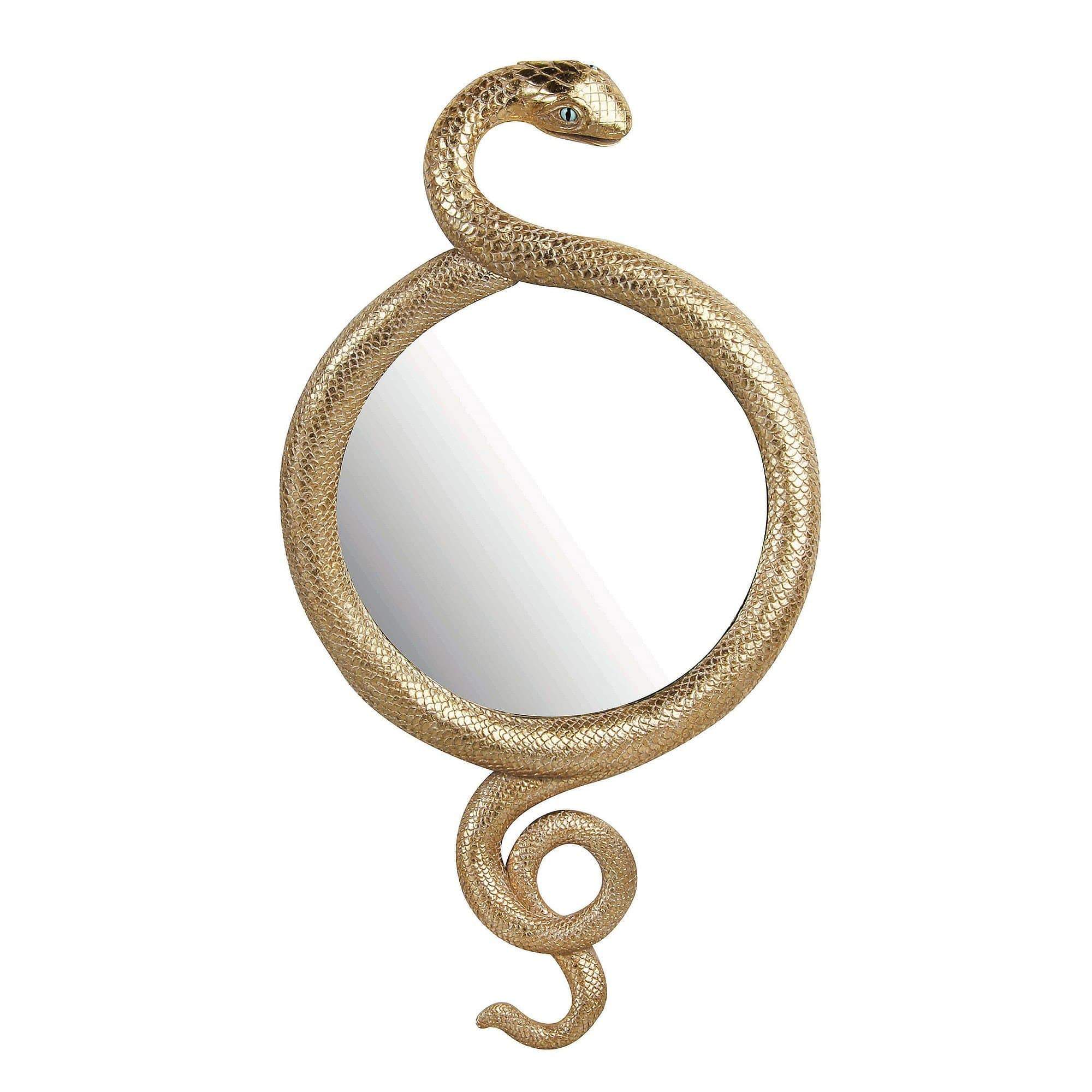 Gold Snake Mirror