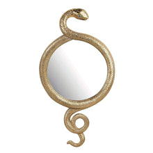 Load image into Gallery viewer, Gold Snake Mirror