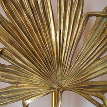 Load image into Gallery viewer, Golden Palm Leaf Ornament
