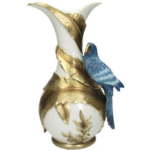 Load image into Gallery viewer, Hand Painted Blue and White Antique Style Vase