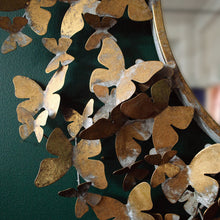 Load image into Gallery viewer, Handmade Aged Metal Butterfly Mirror
