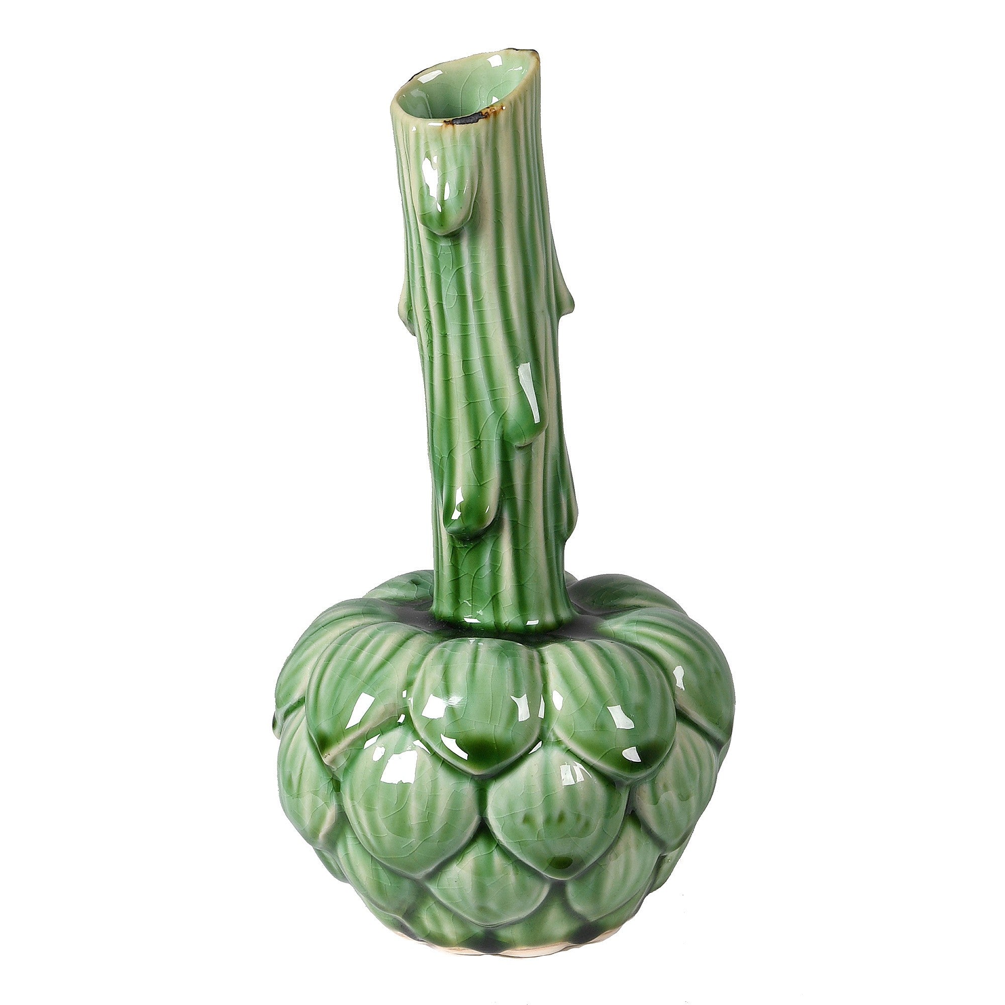 Handmade Ceramic Artichoke Bud Vase