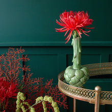 Load image into Gallery viewer, Handmade Ceramic Artichoke Bud Vase