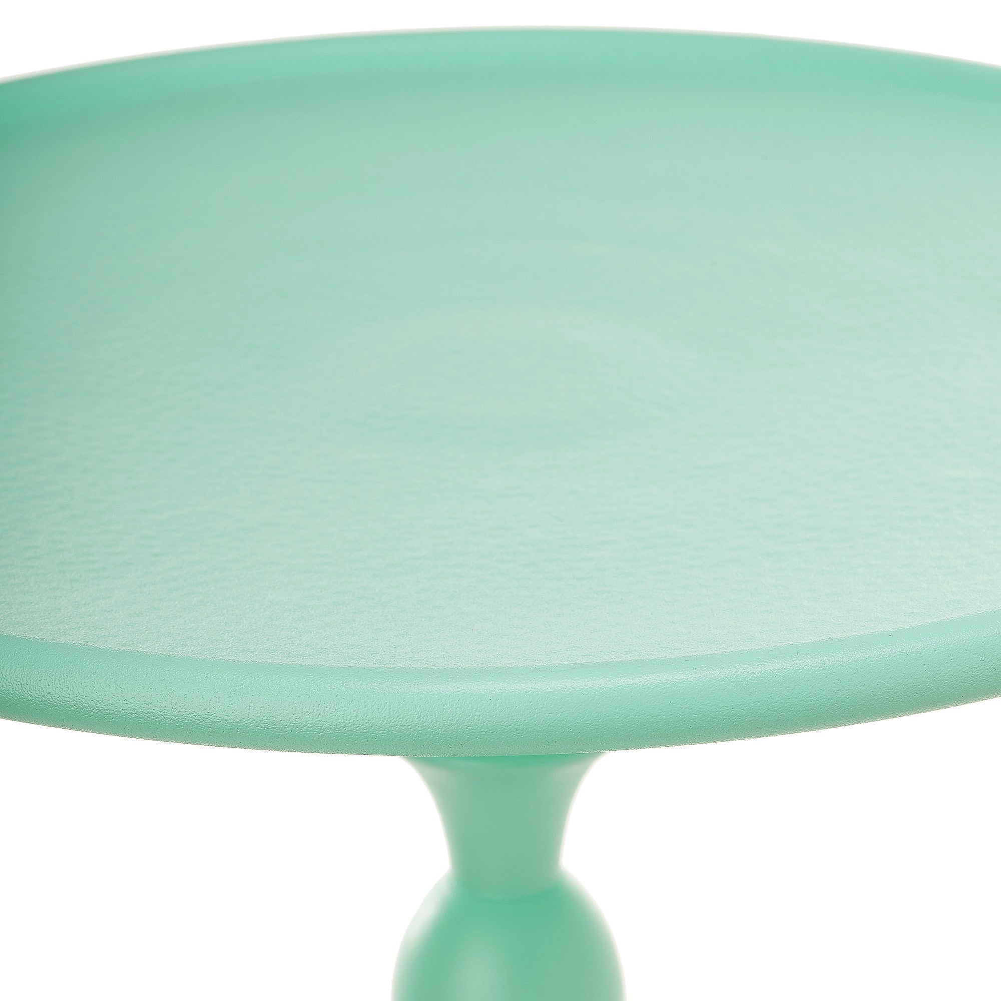 Handmade Mint Green Side Table 