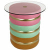 Handmade Pastel Macaron Occasional Table 