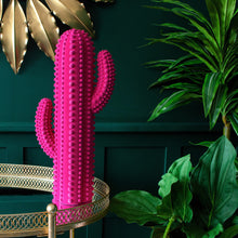 Load image into Gallery viewer,  Hot Pink Flocked Cactus 