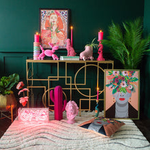 Load image into Gallery viewer,  Hot Pink Flocked Cactus 