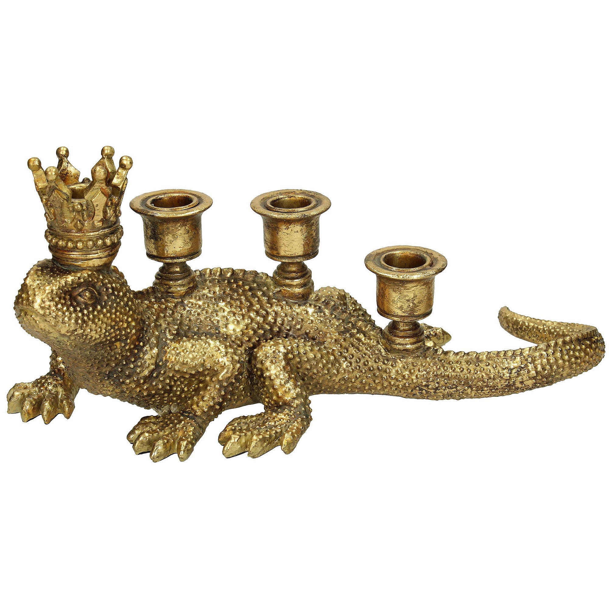 King of the Lizards Four Candle Centrepiece