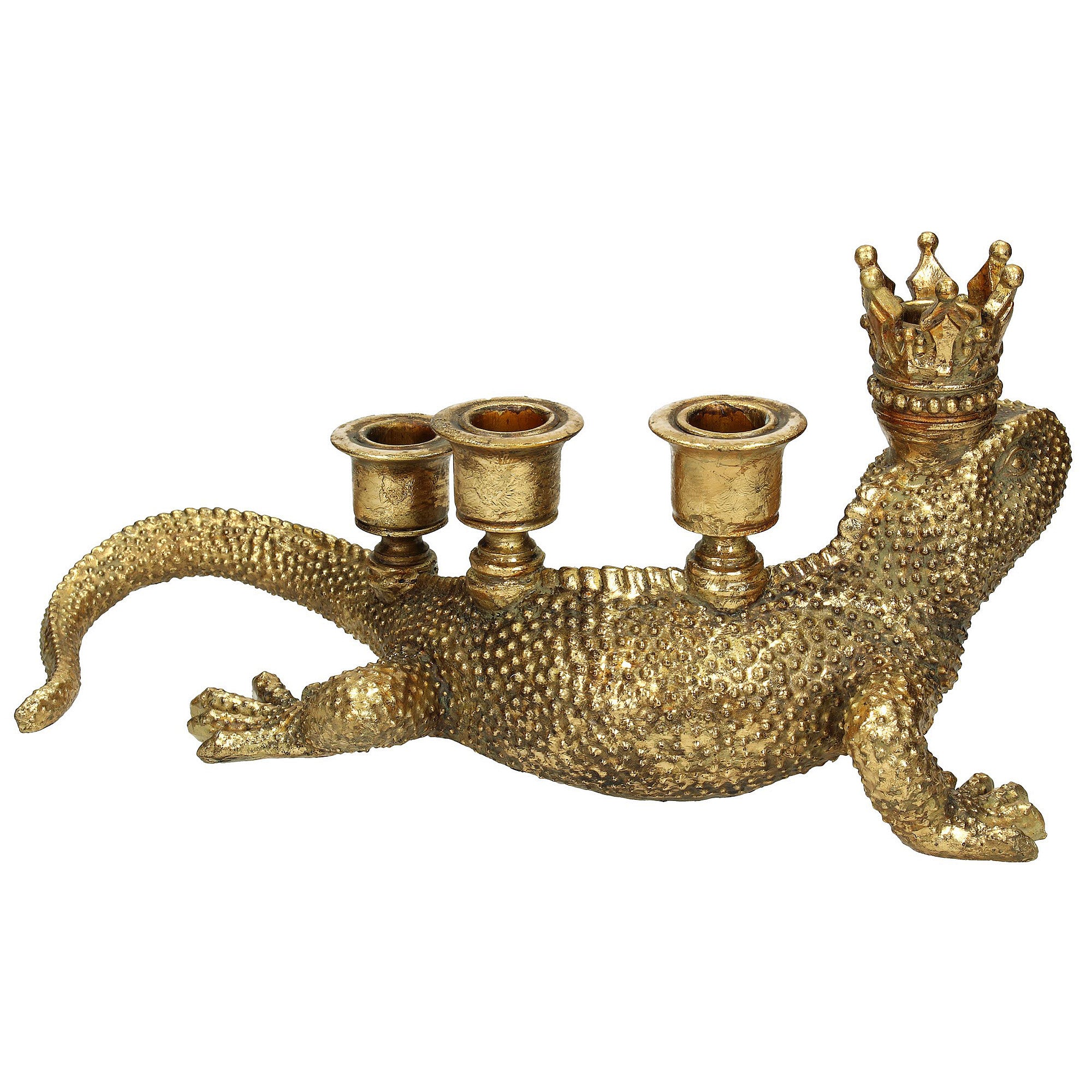 King of the Lizards Four Candle Centrepiece