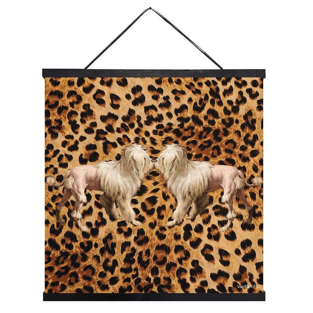 Leopard Print Wall Art | With Hanger