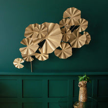 Load image into Gallery viewer, Lily Pad Leaf Wall Art