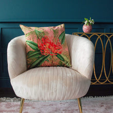 Load image into Gallery viewer, Love Coral Velvet Cushion Cover